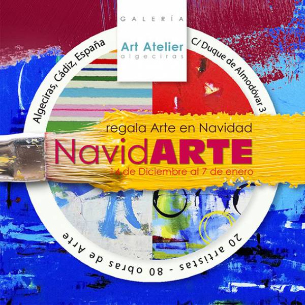 Exposición NavidArte en la Galería Art Atelier de Algeciras