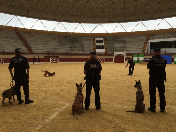 Alconchel inaugura el lunes el curso de Guías Caninos y perros detectores pasivos de drogas y estupefacientes dirigido a funcionarios de prisiones y policía locales