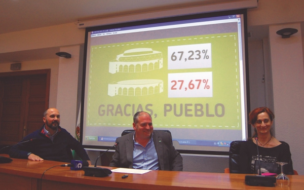 Alconchel anuncia las obras de finalización de la cubierta de la plaza de toros La Montera