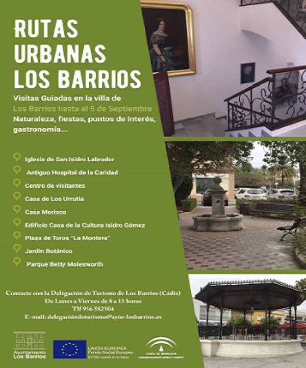 Turismo pone en marcha durante el verano rutas urbanas gratuitas por Los Barrios