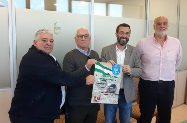 Presentado en La Línea el XXI Trofeo de Petanca Día de Andalucía que se juega el viernes en el Club de Petanca Santa Bárbara