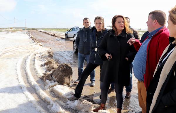 Agricultura activa la comisión de catástrofes para evaluar los daños que la borrasca ‘Gloria’ está ocasionando en Andalucía