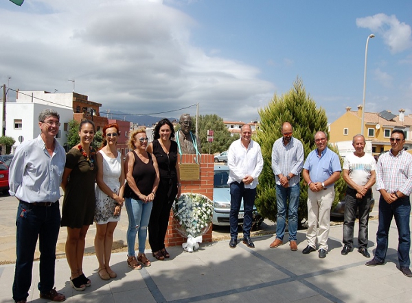 El Grupo Andalucista rinde homenaje a Blas Infante con una ofrenda floral