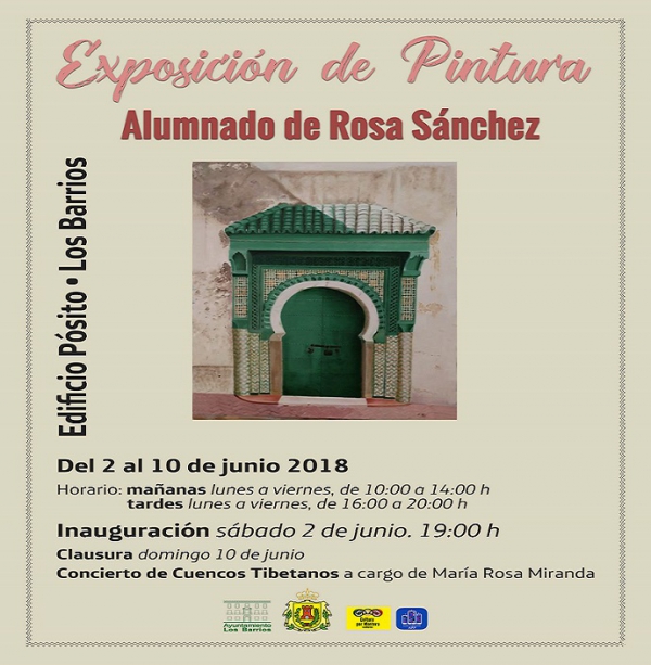 El Pósito acoge una exposición de pintura de alumnos de Rosa Sánchez
