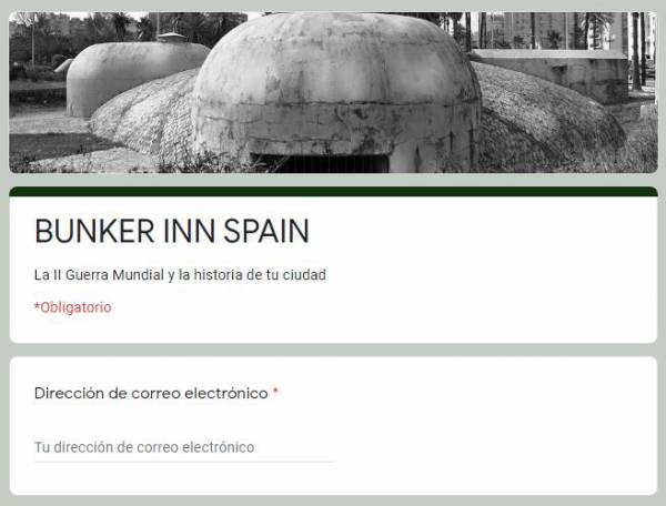 Turismo y Cultura anima a la participación en un cuestionario de Bunker Inn Spain sobre la II Guerra Mundial y la historia de La Línea