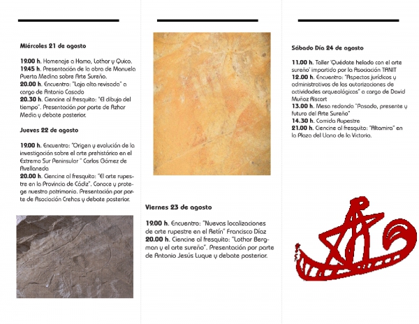 Las jornadas de Arte Sureño empiezan el día 21 en Jimena con el objetivo de poner en valor y proteger el arte rupestre de la provincia de Cádiz