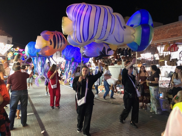 Gómez destaca el “buen ambiente y la gran participación en las actividades” de la Feria de Palmones 2019