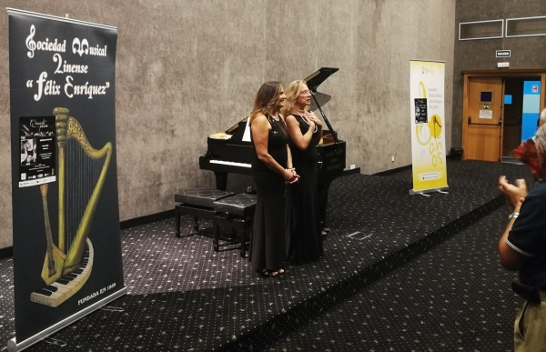 Dibattista-Liso Piano Dúo inauguró con gran éxito la 61ª temporada de conciertos de la Sociedad Musical Linense “Félix Enríquez”