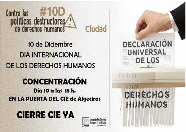 Manifiesto de la Asociación Pro Derechos Humanos en el día internacional de los derechos humanos