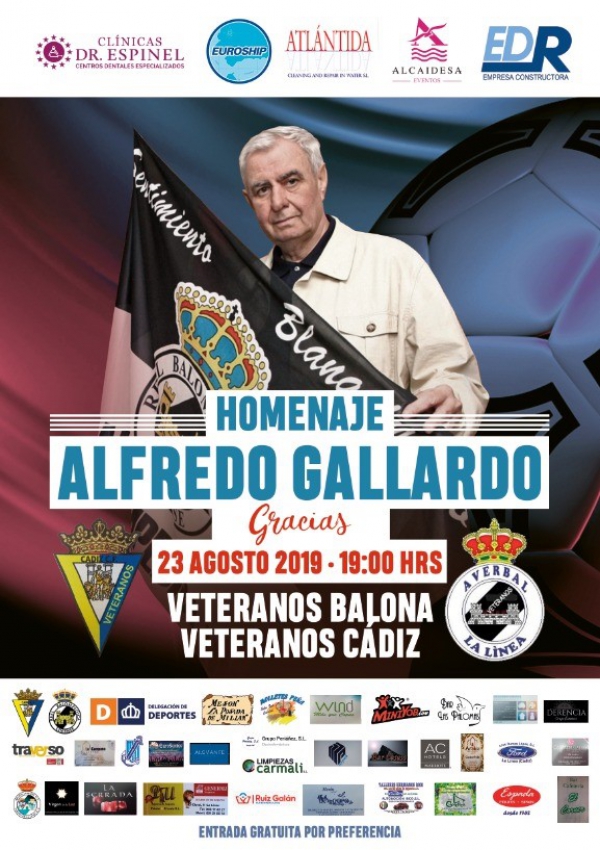 Deportes participa en la presentación del partido de homenaje a Alfredo Gallardo