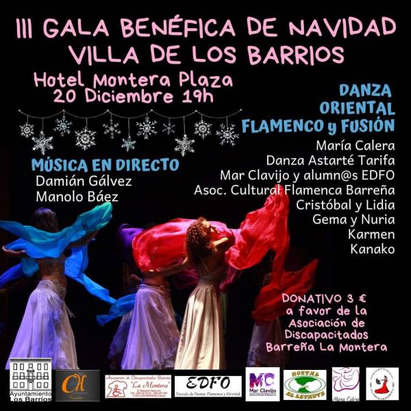 III Gala Benéfica de Navidad Villa de Los Barrios a beneficio de la Asociación de Personas con Discapacidad “La Montera”