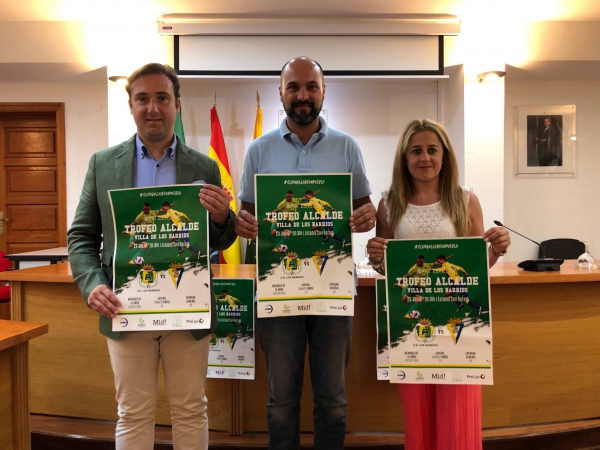 Unión Deportiva y Cádiz CF, cartel del XXIV Trofeo Alcalde Villa de Los Barrios