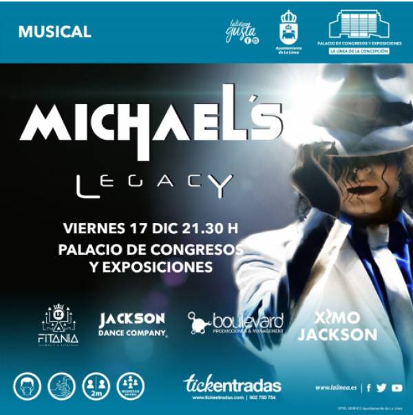 El Palacio de Congresos de La Línea albergará el 17 de diciembre el homenaje a Michael Jackson,  &quot;Michael´s Legacy&quot;