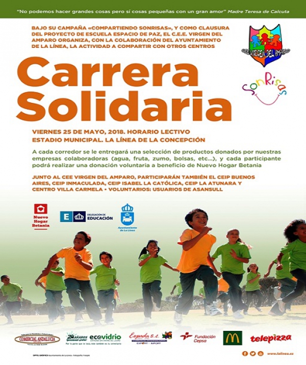 Mañana, carrera solidaria como clausura del proyecto Escuela Espacio de Paz en el Estadio Municipal