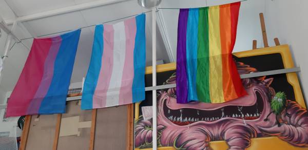 Orgullo y Diversidad presenta a la delegación de Igualdad de La Línea los actos programados en conmemoración del Día Internacional del Orgullo LGTBI+