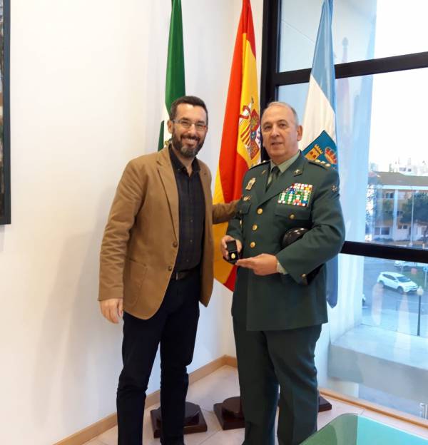 El alcalde de La Línea destaca la labor de la Guardia Civil contra el narcotráfico en la despedida  del Coronel Jefe de la Comandancia  de Algeciras