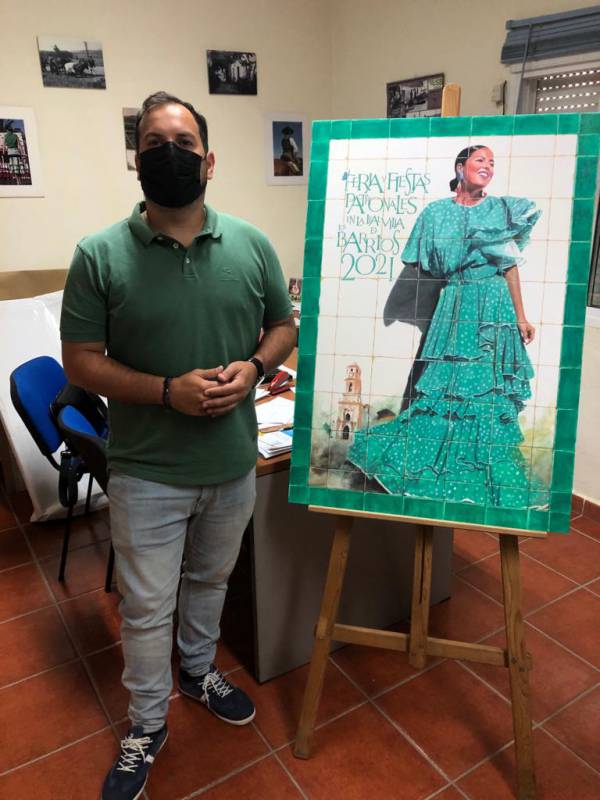 Juan Francisco Castro Fernández, ganador del certamen del cartel de la  Feria de Los Barrios 2021