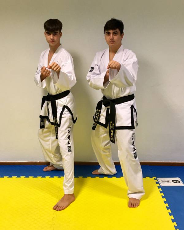 Dos competidores de la Academia de Artes Marciales de Los Barrios participarán en el l Campeonato de Europa de Taekwon-Do ITF en Grecia