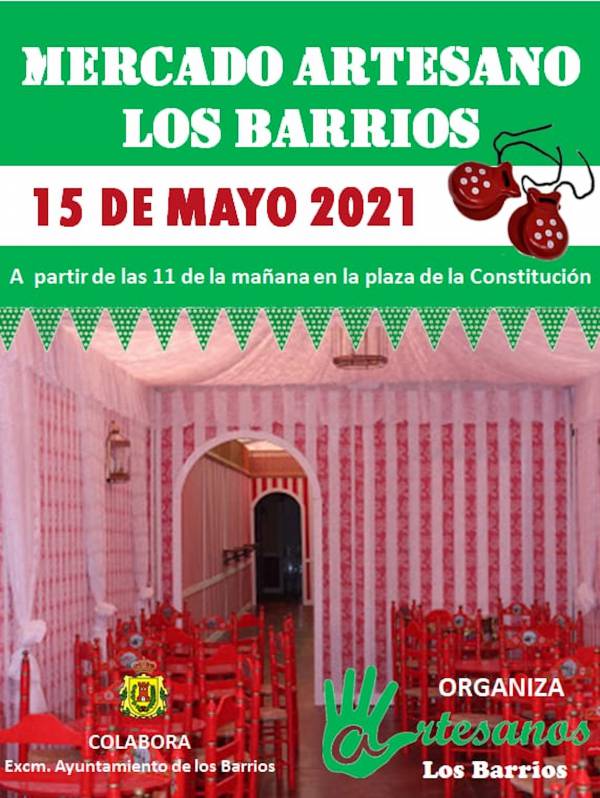 El Paseo de la Constitución de Los Barrios acogerá el próximo sábado un mercado artesano especial por el Día de San Isidro
