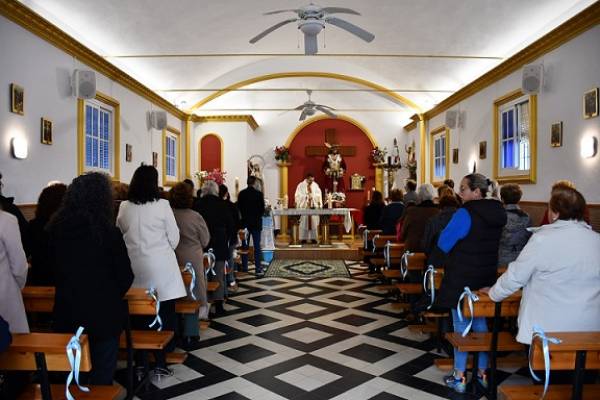 Misa en Taraguilla por la festividad de Nuestra Señora de Lourdes