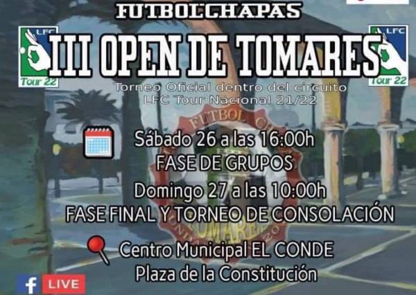 Futbolchapas Campamento quiere conquistar el III Open de Tomares