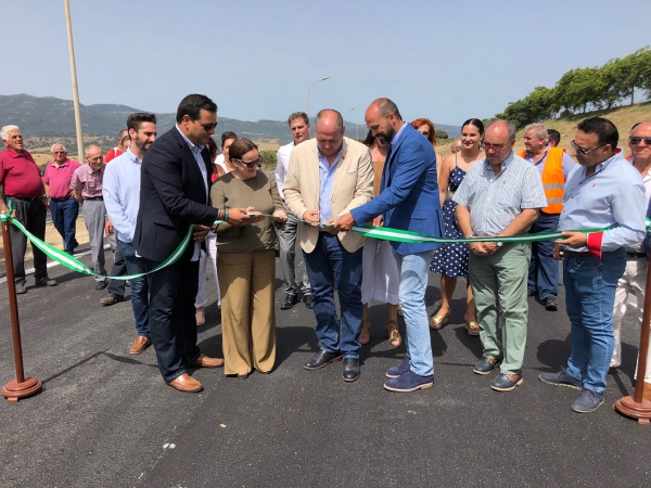 Inaugurada las obras de la carretera de acceso Este de Los Barrios