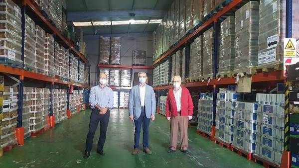 El Banco de alimentos del Campo de Gibraltar inicia el reparto de 364.011 kilos de alimentos procedentes del fondo de ayuda europea