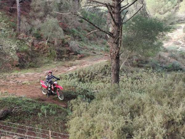 Verdemar Ecologistas en Acción muy preocupado por el grave impacto de motos en la finca El Chapatal en Castellar