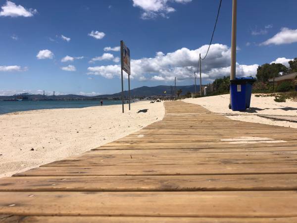 La temporada oficial de playa en Palmones finaliza el próximo domingo 12 de septiembre