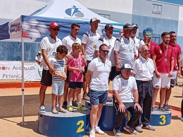 El equipo masculino de petanca de Taraguilla se proclama subcampeón de Andalucía en tripletas