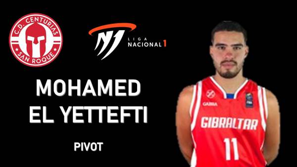 El Jugador Mohamed El Yettefti se suma al proyecto del CD Centurias de San Roque