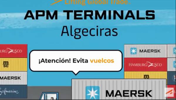 APM Terminals Algeciras lanza spots animados para concienciar sobre seguridad en la terminal