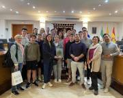 Pérez Cumbre da la bienvenida a los estudiantes franceses que visitan esta semana Los Barrios