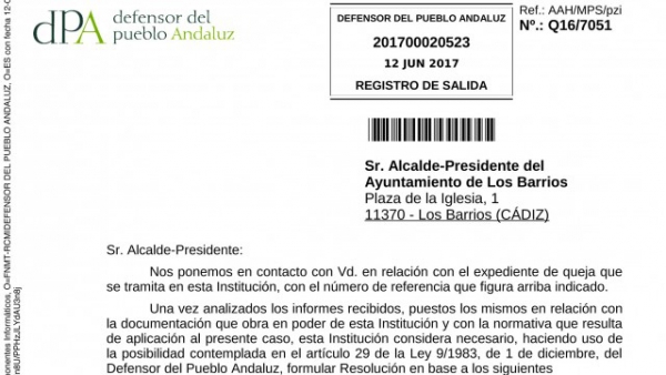PSOE: El Defensor del Pueblo amonesta al equipo de gobierno de Romero por el uso indebido de la imagen de menores y usuarios de Bienestar Social
