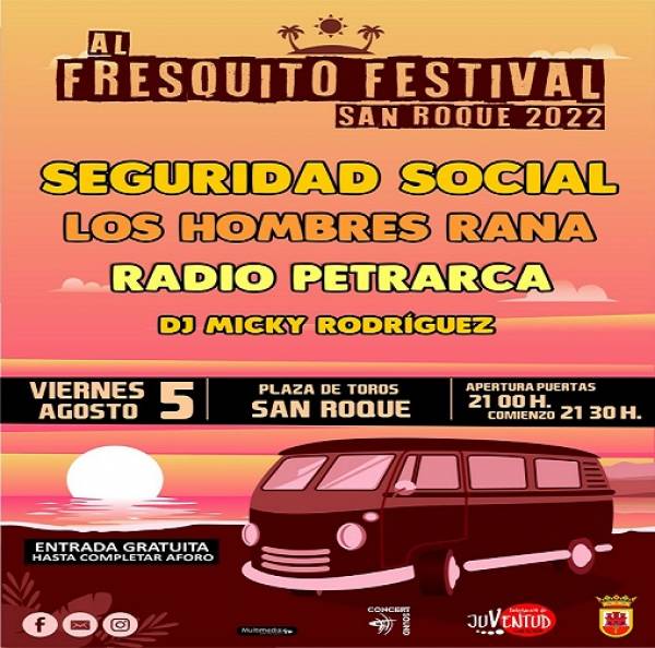 “Al Fresquito Festival”, este viernes en la Plaza de Toros de San Roque