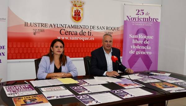 Presentada en San Roque la agenda de actividades con motivo del 25N, Día Internacional de la Eliminación de la Violencia contra la Mujer