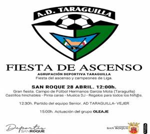 El Taraguilla celebra este domingo su ascenso