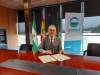 Lozano firma el convenio de la nueva EDAR San Roque - Los Barrios