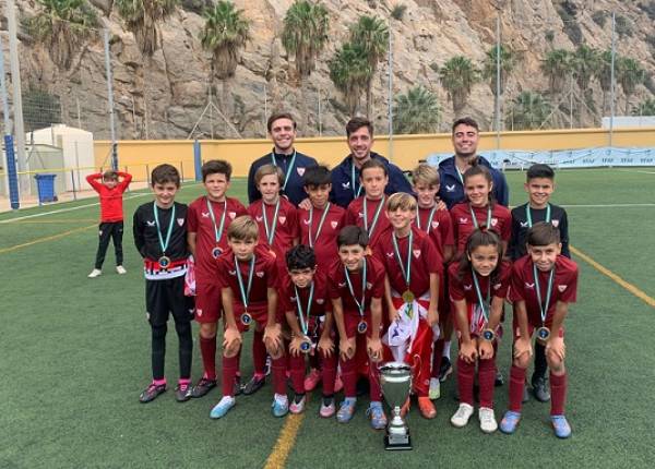 CD San Roque alcanza un meritorio quinto puesto en la prestigiosa Copa de Andalucía Benjamín