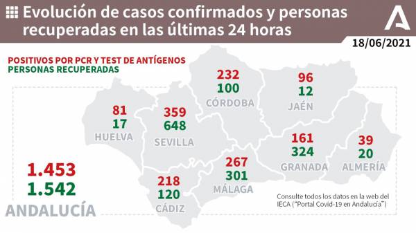 Coronavirus Andalucía : 646 pacientes confirmados con COVID-19 permanecen ingresados en los hospitales andaluces, de los que 141 se encuentran en UCI
