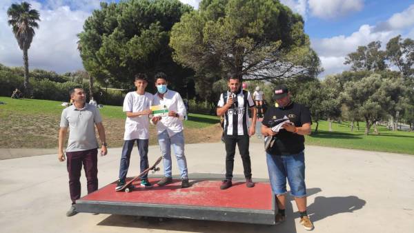 Celebrado con éxito el I Concurso de Skate Los Barrios 2021