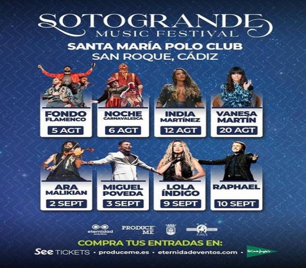Fondo Flamenco y Noche de Carnaval, conciertos para el viernes y el sábado en Sotogrande
