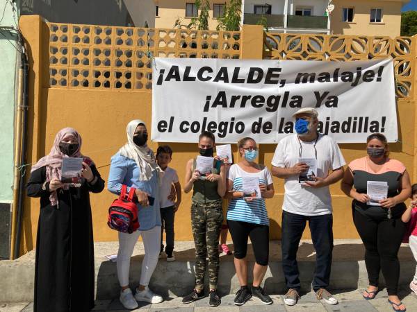 Las obras del colegio Campo de Gibraltar de Algeciras ‘inauguradas’ por el alcalde y la concejala el pasado verano aún no han comenzado
