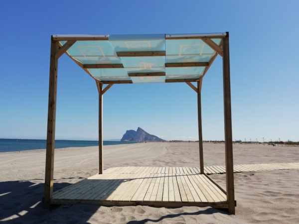 Casi un centenar de personas integran el dispositivo de playas de esta temporada en La Línea