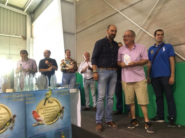 Entregado los trofeos del VIII Concurso de  Ornitología ‘Campo de Gibraltar’