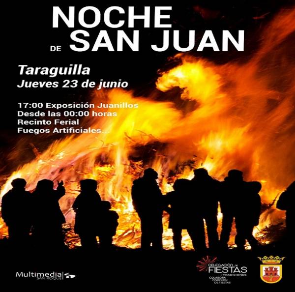 Mañana, jueves, hogueras de San Juan en Torreguadiaro, Taraguilla y Área de la Bahía