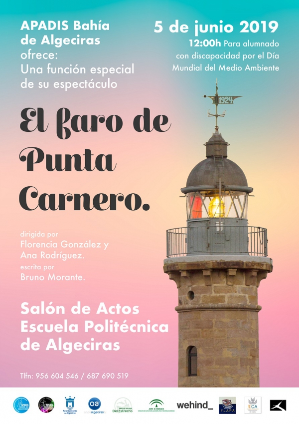 El Parque Natural del Estrecho celebra mañana el Día Mundial del Medio Ambiente con la obra de teatro “El Faro de Punta Carnero”