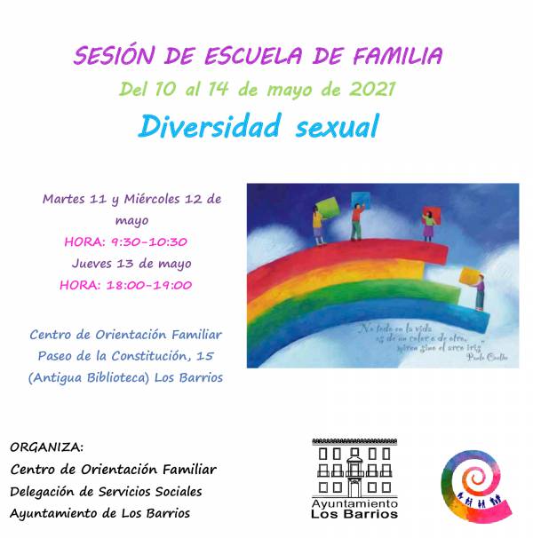 ‘La Diversidad Sexual’, nuevo taller del Centro de Orientación Familiar de Los Barrios