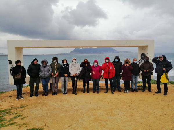 Alumnas/os de educación permanente conocen el trabajo esclavo de los presos del franquismo en Algeciras y el Campo de Gibraltar