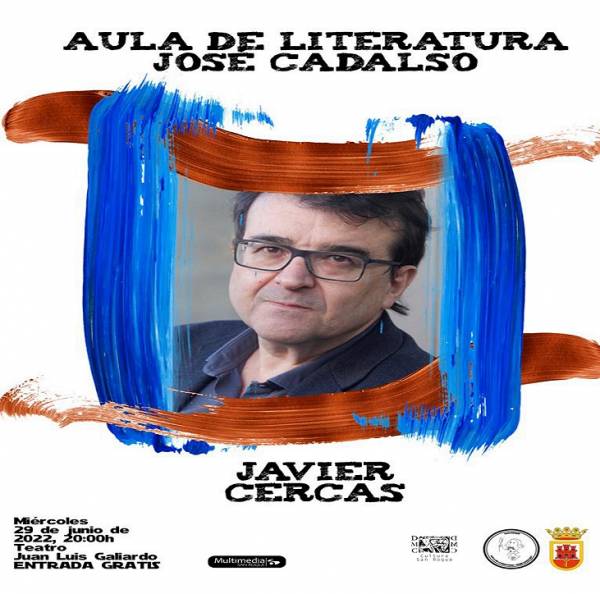 Javier Cercas, protagonista la semana próxima del Aula de Literatura “José Cadalso” de San Roque